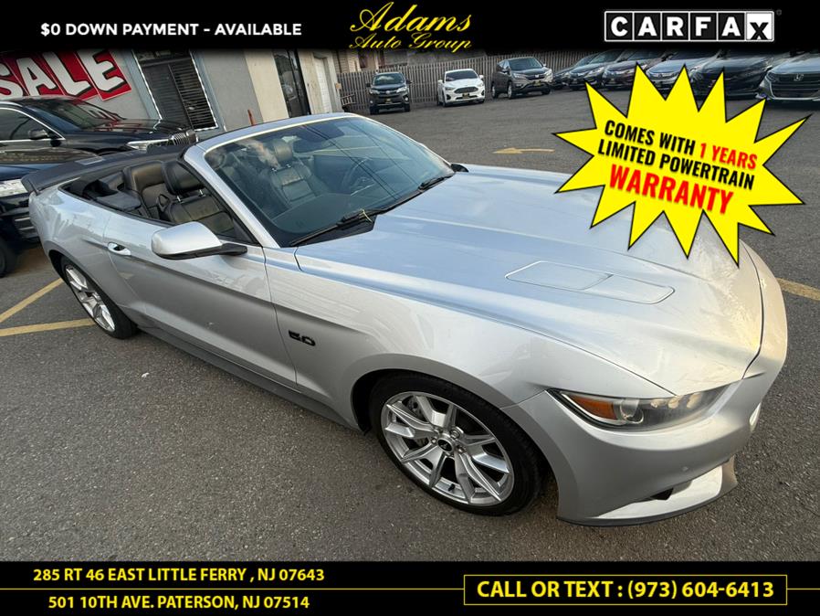 2015 Ford Mustang Conv GT Premium 50th Anni. Pkg W/ Corsa CatBack & Performance Cats, available for sale in Little Ferry , New Jersey | Adams Auto Group . Little Ferry , New Jersey 2015 Ford Mustang Conv GT Premium 50th Anni. Pkg W/ Corsa CatBack & Performance Cats, available for sale in Little Ferry , New Jersey | Adams Auto Group . Little Ferry , New Jersey