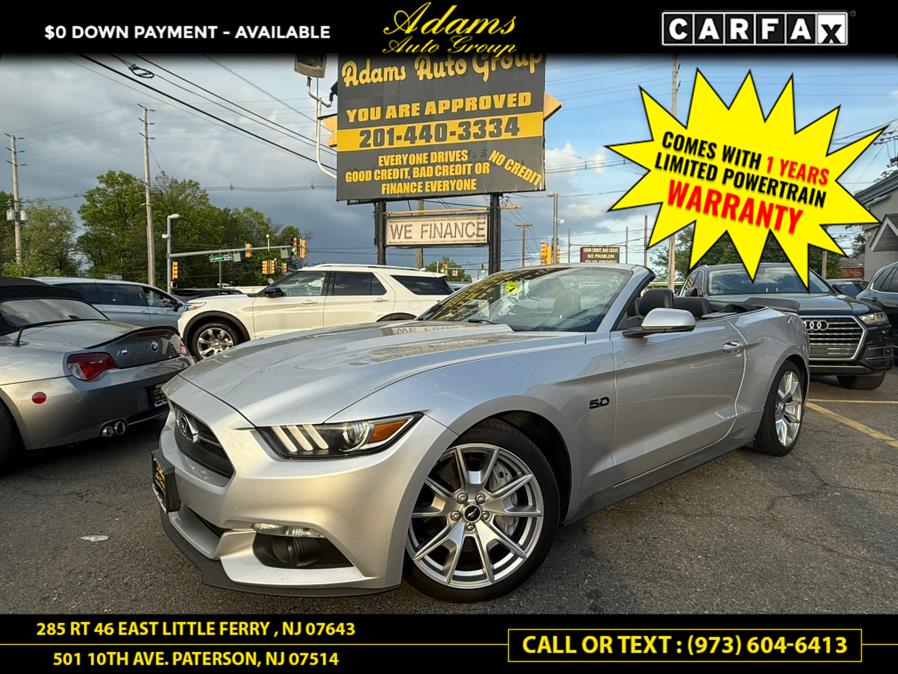 2015 Ford Mustang Conv GT Premium 50th Anni. Pkg W/ Corsa CatBack & Performance Cats, available for sale in Little Ferry , New Jersey | Adams Auto Group . Little Ferry , New Jersey 2015 Ford Mustang Conv GT Premium 50th Anni. Pkg W/ Corsa CatBack & Performance Cats, available for sale in Little Ferry , New Jersey | Adams Auto Group . Little Ferry , New Jersey