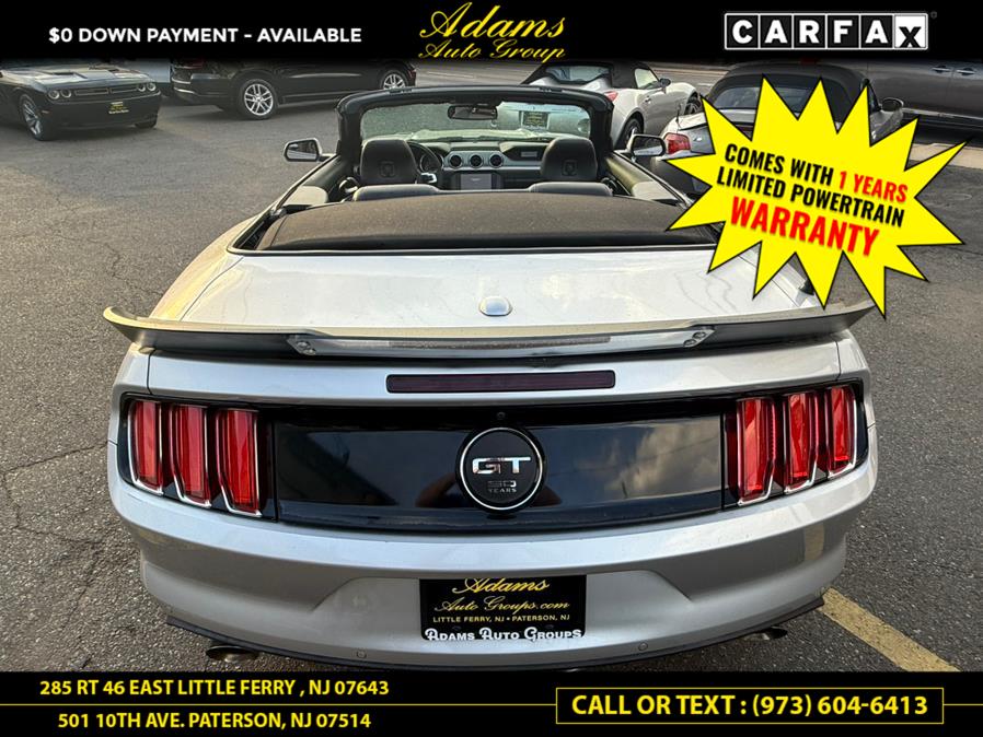 2015 Ford Mustang Conv GT Premium 50th Anni. Pkg W/ Corsa CatBack & Performance Cats, available for sale in Little Ferry , New Jersey | Adams Auto Group . Little Ferry , New Jersey 2015 Ford Mustang Conv GT Premium 50th Anni. Pkg W/ Corsa CatBack & Performance Cats, available for sale in Little Ferry , New Jersey | Adams Auto Group . Little Ferry , New Jersey
