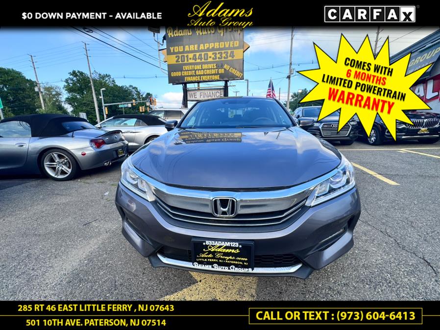 2016 Honda Accord Sedan 4dr I4 CVT EX w/Honda Sensing, available for sale in Paterson, New Jersey | Adams Auto Group. Paterson, New Jersey 2016 Honda Accord Sedan 4dr I4 CVT EX w/Honda Sensing, available for sale in Paterson, New Jersey | Adams Auto Group. Paterson, New Jersey