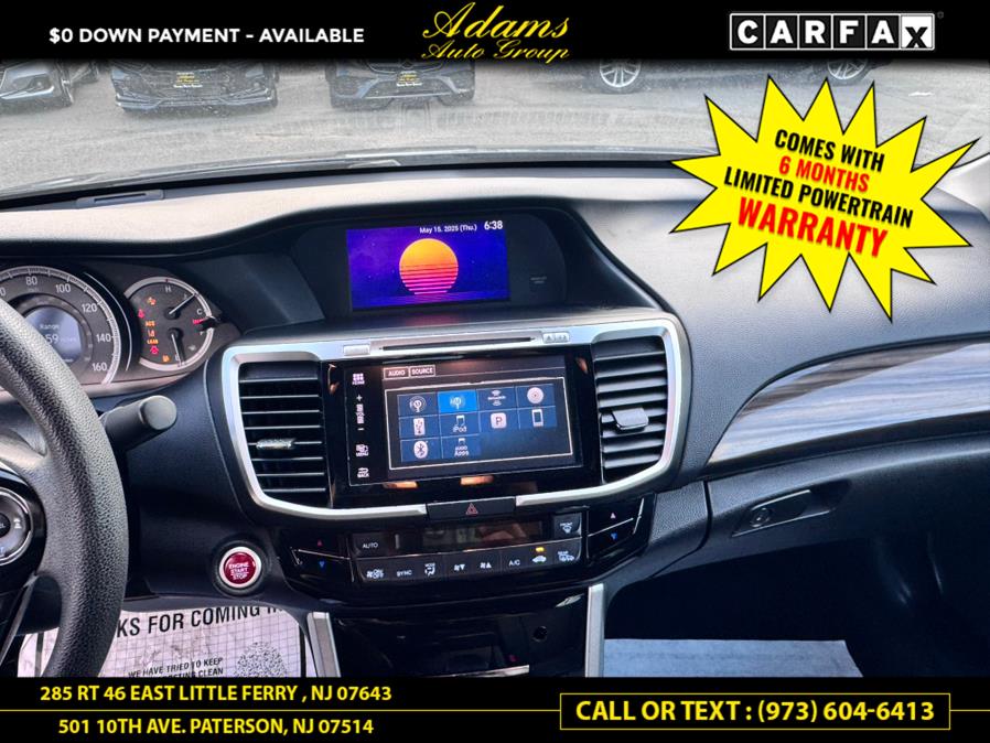 2016 Honda Accord Sedan 4dr I4 CVT EX w/Honda Sensing, available for sale in Paterson, New Jersey | Adams Auto Group. Paterson, New Jersey 2016 Honda Accord Sedan 4dr I4 CVT EX w/Honda Sensing, available for sale in Paterson, New Jersey | Adams Auto Group. Paterson, New Jersey