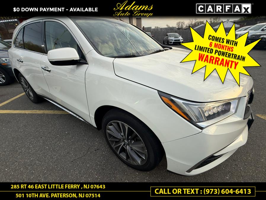 2018 Acura MDX SH-AWD w/Technology Pkg, available for sale in Paterson, New Jersey | Adams Auto Group. Paterson, New Jersey 2018 Acura MDX SH-AWD w/Technology Pkg, available for sale in Paterson, New Jersey | Adams Auto Group. Paterson, New Jersey