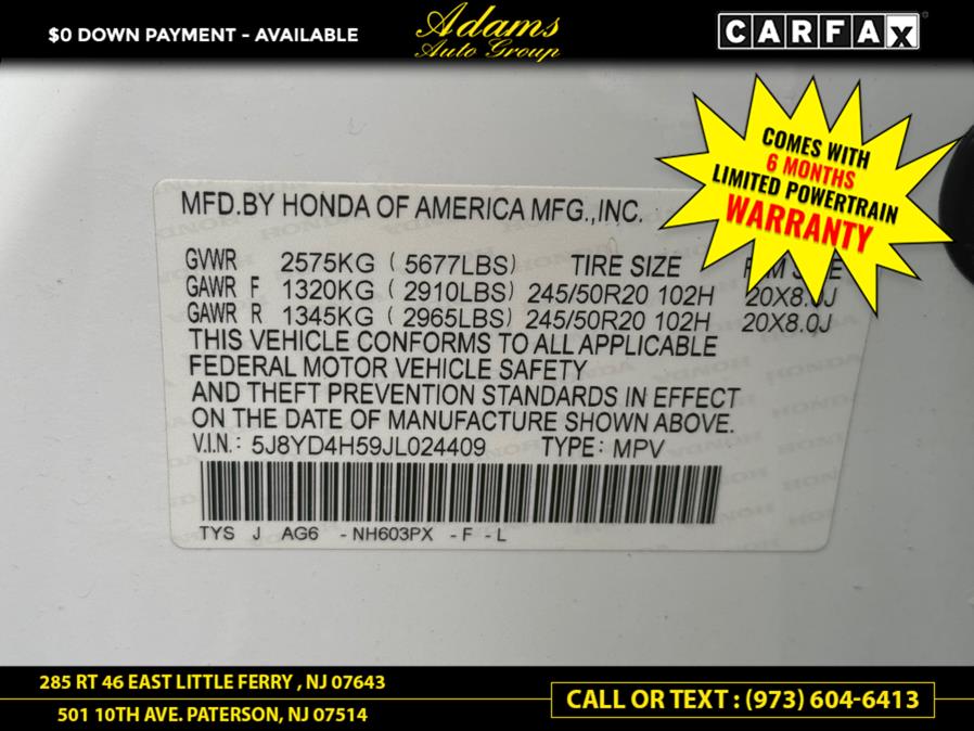 2018 Acura MDX SH-AWD w/Technology Pkg, available for sale in Paterson, New Jersey | Adams Auto Group. Paterson, New Jersey 2018 Acura MDX SH-AWD w/Technology Pkg, available for sale in Paterson, New Jersey | Adams Auto Group. Paterson, New Jersey