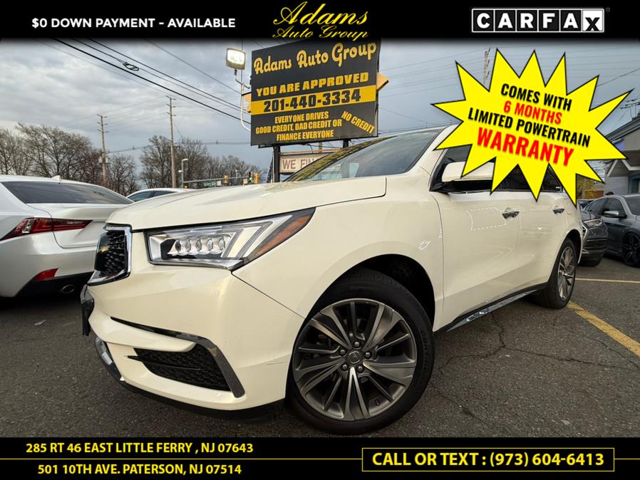 2018 Acura MDX SH-AWD w/Technology Pkg, available for sale in Paterson, New Jersey | Adams Auto Group. Paterson, New Jersey 2018 Acura MDX SH-AWD w/Technology Pkg, available for sale in Paterson, New Jersey | Adams Auto Group. Paterson, New Jersey