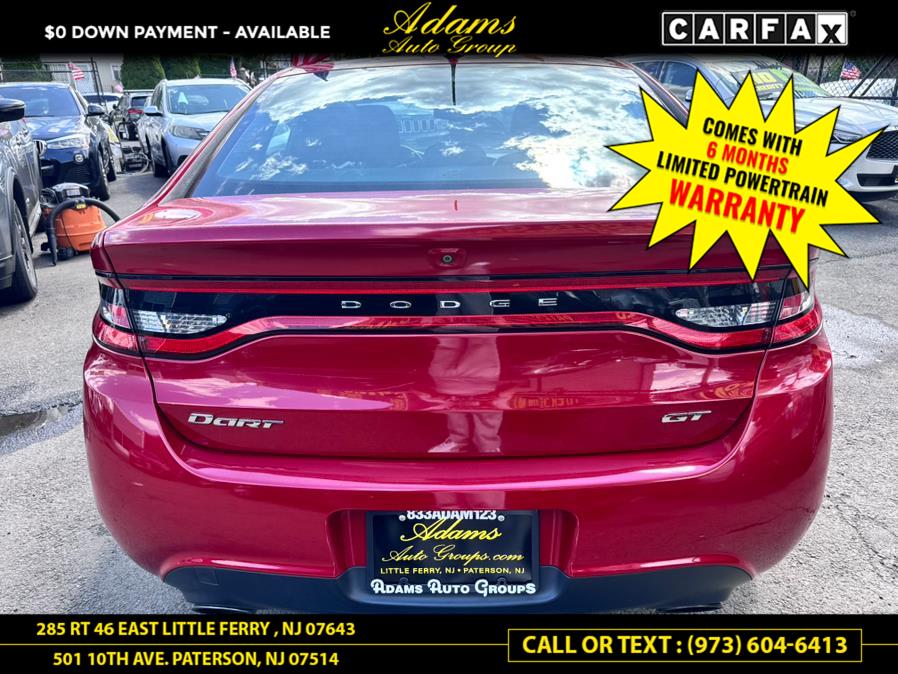 2014 Dodge Dart 4dr Sdn GT, available for sale in Paterson, New Jersey | Adams Auto Group. Paterson, New Jersey 2014 Dodge Dart 4dr Sdn GT, available for sale in Paterson, New Jersey | Adams Auto Group. Paterson, New Jersey