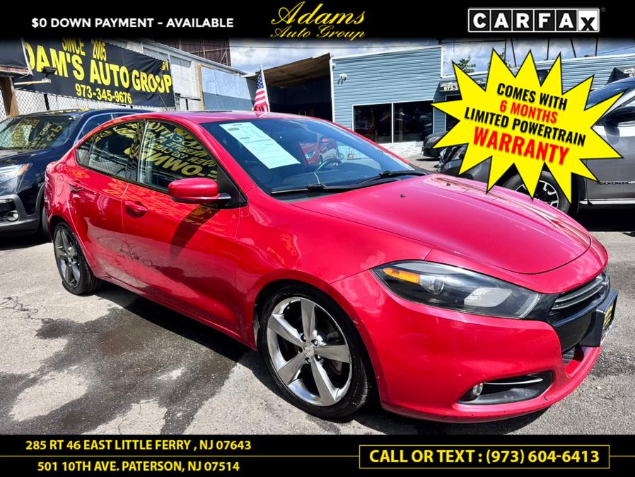2014 Dodge Dart 4dr Sdn GT, available for sale in Paterson, New Jersey | Adams Auto Group. Paterson, New Jersey 2014 Dodge Dart 4dr Sdn GT, available for sale in Paterson, New Jersey | Adams Auto Group. Paterson, New Jersey