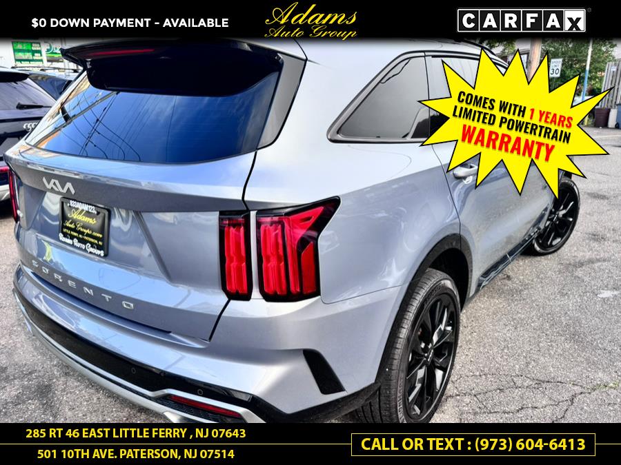 2022 Kia Sorento SX AWD, available for sale in Paterson, New Jersey | Adams Auto Group. Paterson, New Jersey 2022 Kia Sorento SX AWD, available for sale in Paterson, New Jersey | Adams Auto Group. Paterson, New Jersey