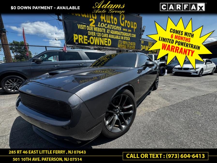 2021 Dodge Challenger R/T Scat Pack RWD, available for sale in Paterson, New Jersey | Adams Auto Group. Paterson, New Jersey 2021 Dodge Challenger R/T Scat Pack RWD, available for sale in Paterson, New Jersey | Adams Auto Group. Paterson, New Jersey
