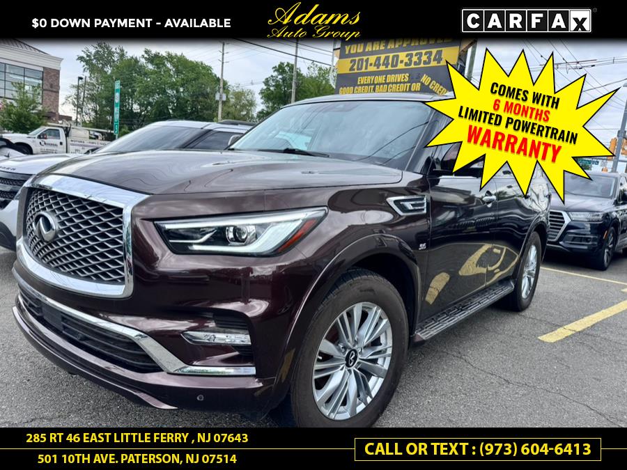2019 INFINITI QX80 LUXE AWD, available for sale in Little Ferry , New Jersey | Adams Auto Group . Little Ferry , New Jersey 2019 INFINITI QX80 LUXE AWD, available for sale in Little Ferry , New Jersey | Adams Auto Group . Little Ferry , New Jersey