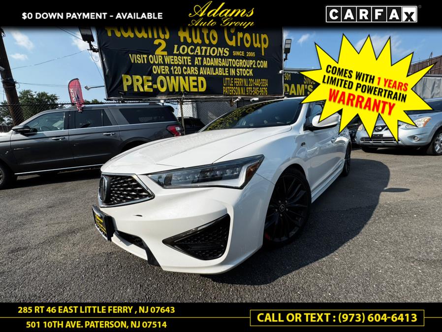 2019 Acura ILX Sedan w/Premium/A-Spec Pkg, available for sale in Paterson, New Jersey | Adams Auto Group. Paterson, New Jersey 2019 Acura ILX Sedan w/Premium/A-Spec Pkg, available for sale in Paterson, New Jersey | Adams Auto Group. Paterson, New Jersey