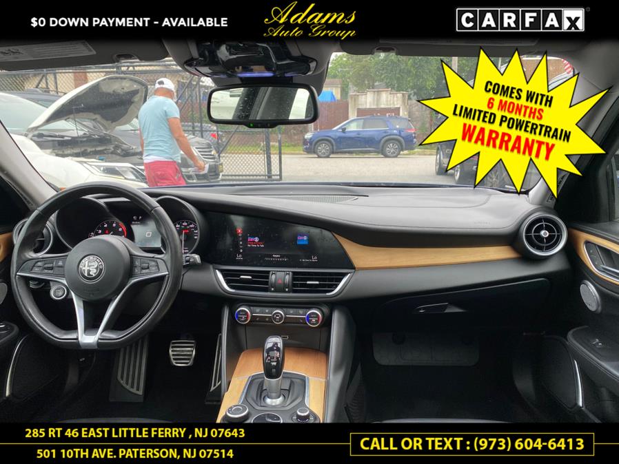 2019 Alfa Romeo Giulia Ti Lusso RWD, available for sale in Paterson, New Jersey | Adams Auto Group. Paterson, New Jersey 2019 Alfa Romeo Giulia Ti Lusso RWD, available for sale in Paterson, New Jersey | Adams Auto Group. Paterson, New Jersey