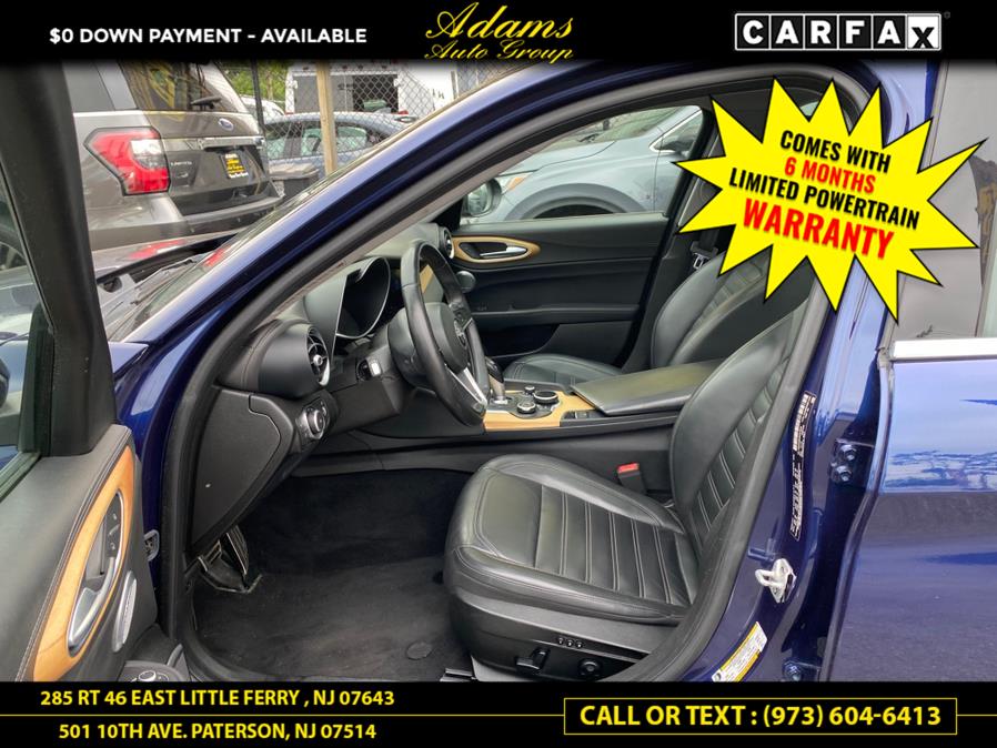 2019 Alfa Romeo Giulia Ti Lusso RWD, available for sale in Paterson, New Jersey | Adams Auto Group. Paterson, New Jersey 2019 Alfa Romeo Giulia Ti Lusso RWD, available for sale in Paterson, New Jersey | Adams Auto Group. Paterson, New Jersey
