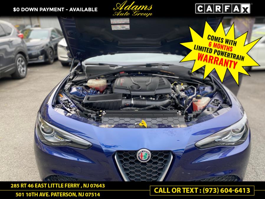 2019 Alfa Romeo Giulia Ti Lusso RWD, available for sale in Paterson, New Jersey | Adams Auto Group. Paterson, New Jersey 2019 Alfa Romeo Giulia Ti Lusso RWD, available for sale in Paterson, New Jersey | Adams Auto Group. Paterson, New Jersey