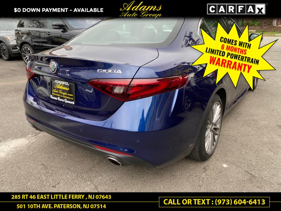2019 Alfa Romeo Giulia Ti Lusso RWD, available for sale in Paterson, New Jersey | Adams Auto Group. Paterson, New Jersey 2019 Alfa Romeo Giulia Ti Lusso RWD, available for sale in Paterson, New Jersey | Adams Auto Group. Paterson, New Jersey