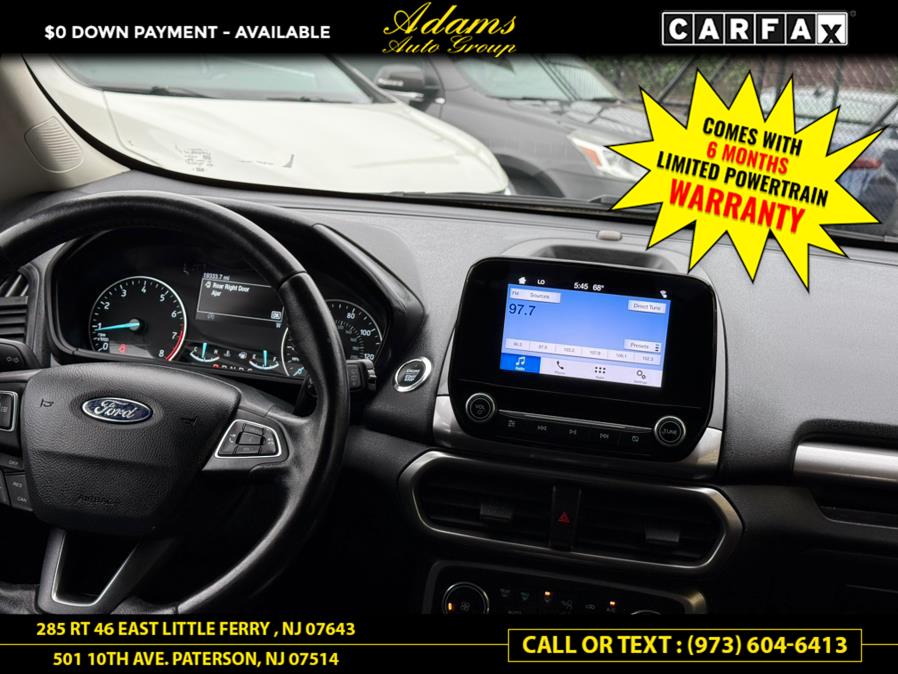 2019 Ford EcoSport SE 4WD, available for sale in Paterson, New Jersey | Adams Auto Group. Paterson, New Jersey 2019 Ford EcoSport SE 4WD, available for sale in Paterson, New Jersey | Adams Auto Group. Paterson, New Jersey