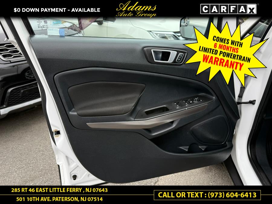 2019 Ford EcoSport SE 4WD, available for sale in Paterson, New Jersey | Adams Auto Group. Paterson, New Jersey 2019 Ford EcoSport SE 4WD, available for sale in Paterson, New Jersey | Adams Auto Group. Paterson, New Jersey