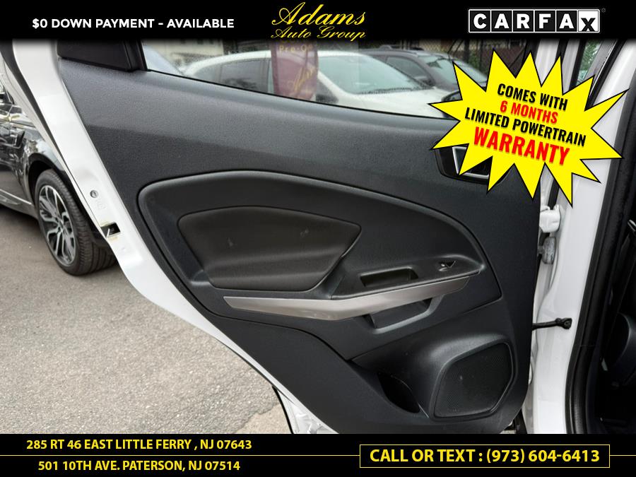 2019 Ford EcoSport SE 4WD, available for sale in Paterson, New Jersey | Adams Auto Group. Paterson, New Jersey 2019 Ford EcoSport SE 4WD, available for sale in Paterson, New Jersey | Adams Auto Group. Paterson, New Jersey