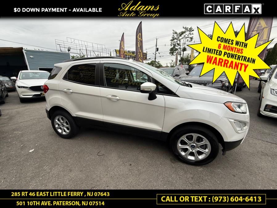 2019 Ford EcoSport SE 4WD, available for sale in Paterson, New Jersey | Adams Auto Group. Paterson, New Jersey 2019 Ford EcoSport SE 4WD, available for sale in Paterson, New Jersey | Adams Auto Group. Paterson, New Jersey
