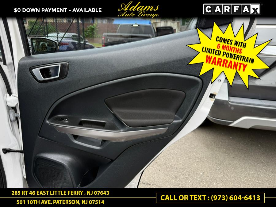 2019 Ford EcoSport SE 4WD, available for sale in Paterson, New Jersey | Adams Auto Group. Paterson, New Jersey 2019 Ford EcoSport SE 4WD, available for sale in Paterson, New Jersey | Adams Auto Group. Paterson, New Jersey