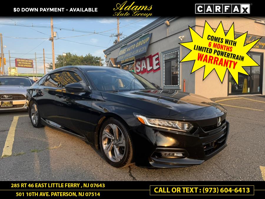 2018 Honda Accord Sedan EX-L 2.0T Auto, available for sale in Paterson, New Jersey | Adams Auto Group. Paterson, New Jersey 2018 Honda Accord Sedan EX-L 2.0T Auto, available for sale in Paterson, New Jersey | Adams Auto Group. Paterson, New Jersey