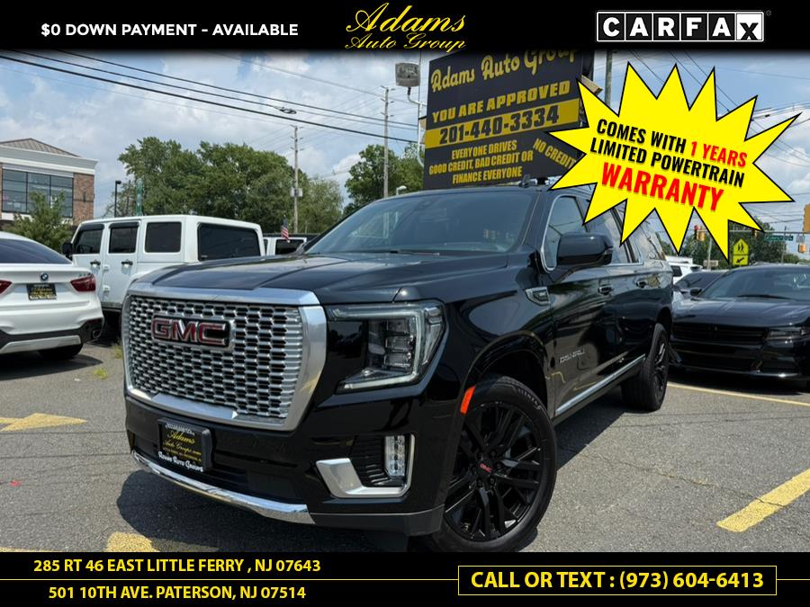 Used 2021 GMC Yukon XL in Paterson, New Jersey | Adams Auto Group. Paterson, New Jersey
