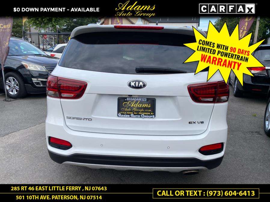 2019 Kia Sorento EX V6 FWD, available for sale in Paterson, New Jersey | Adams Auto Group. Paterson, New Jersey 2019 Kia Sorento EX V6 FWD, available for sale in Paterson, New Jersey | Adams Auto Group. Paterson, New Jersey