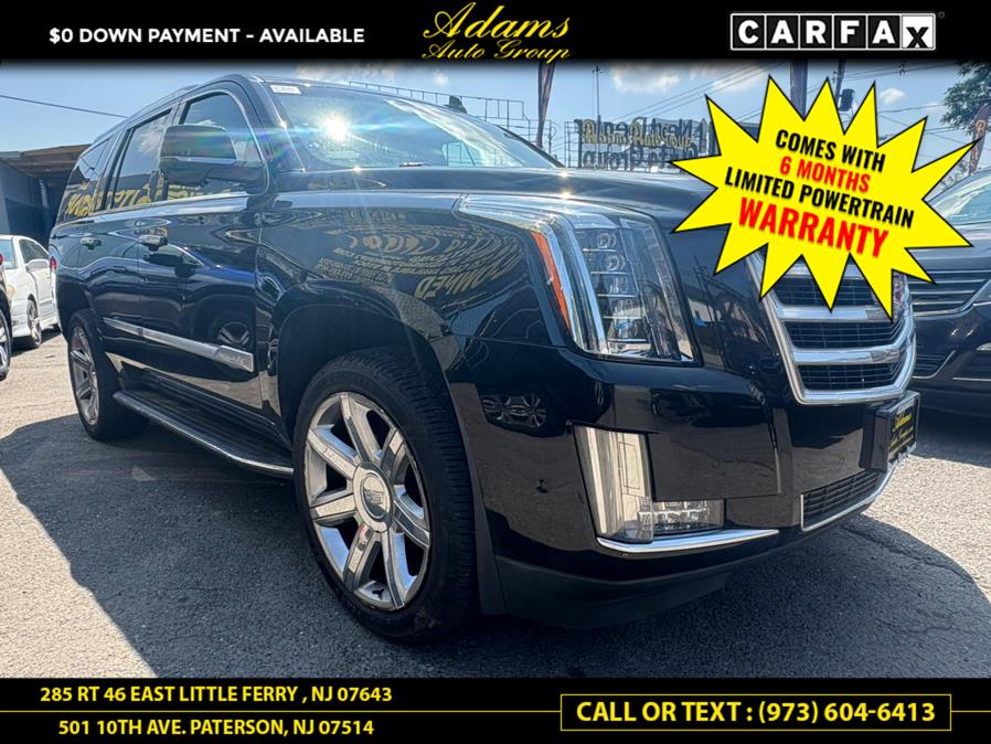2018 Cadillac Escalade 4WD 4dr Luxury, available for sale in Paterson, New Jersey | Adams Auto Group. Paterson, New Jersey 2018 Cadillac Escalade 4WD 4dr Luxury, available for sale in Paterson, New Jersey | Adams Auto Group. Paterson, New Jersey
