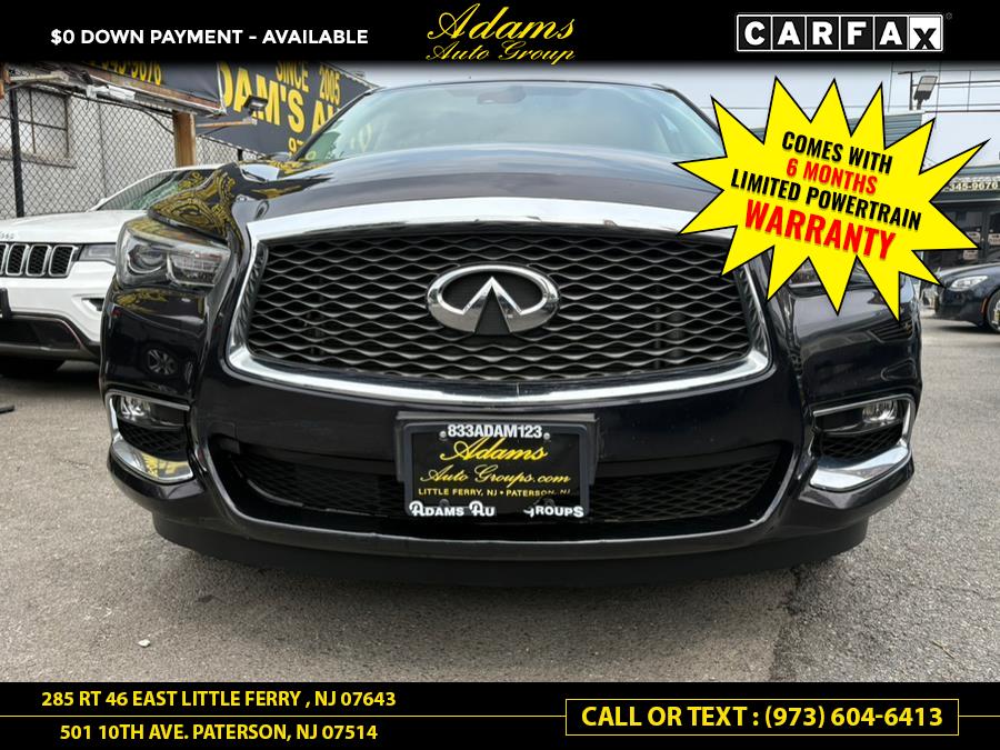 2019 INFINITI QX60 LUXE FWD, available for sale in Paterson, New Jersey | Adams Auto Group. Paterson, New Jersey 2019 INFINITI QX60 LUXE FWD, available for sale in Paterson, New Jersey | Adams Auto Group. Paterson, New Jersey