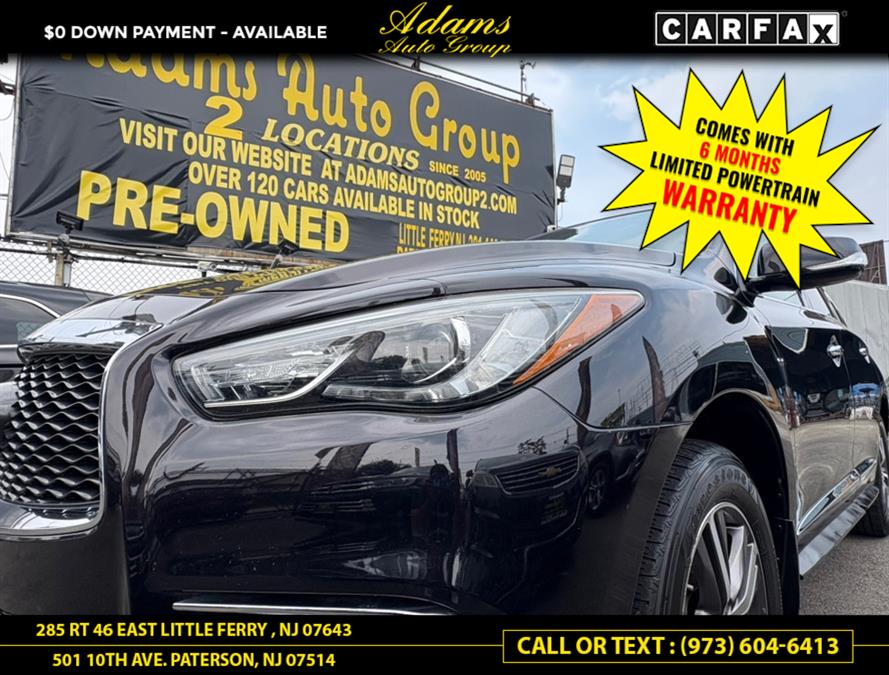 2019 INFINITI QX60 LUXE FWD, available for sale in Paterson, New Jersey | Adams Auto Group. Paterson, New Jersey 2019 INFINITI QX60 LUXE FWD, available for sale in Paterson, New Jersey | Adams Auto Group. Paterson, New Jersey