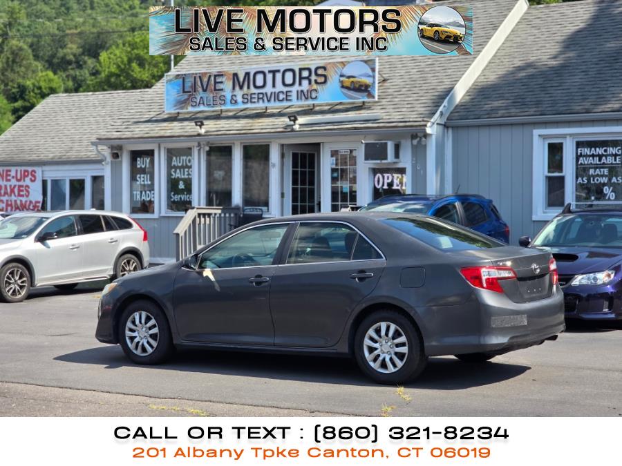 2014 Toyota Camry 4dr Sdn I4 Auto LE (Natl) *Ltd Avail*, available for sale in Canton, Connecticut | Live Motors Sales and Service INC. Canton, Connecticut 2014 Toyota Camry 4dr Sdn I4 Auto LE (Natl) *Ltd Avail*, available for sale in Canton, Connecticut | Live Motors Sales and Service INC. Canton, Connecticut