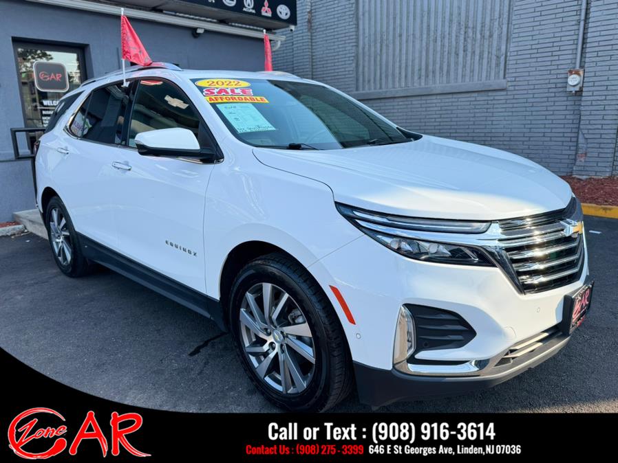 2022 Chevrolet Equinox FWD 4dr Premier, available for sale in Linden, New Jersey | Car Zone. Linden, New Jersey 2022 Chevrolet Equinox FWD 4dr Premier, available for sale in Linden, New Jersey | Car Zone. Linden, New Jersey