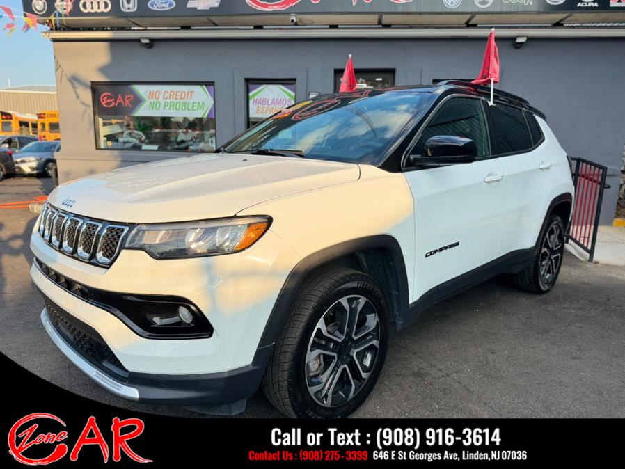 2023 Jeep Compass Limited 4x4, available for sale in Linden, New Jersey | Car Zone. Linden, New Jersey 2023 Jeep Compass Limited 4x4, available for sale in Linden, New Jersey | Car Zone. Linden, New Jersey