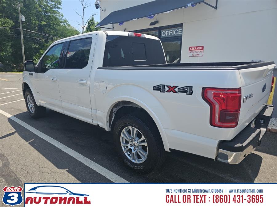 2016 Ford F-150 4WD SuperCrew 145" Lariat, available for sale in Middletown, Connecticut | RT 3 AUTO MALL LLC. Middletown, Connecticut 2016 Ford F-150 4WD SuperCrew 145" Lariat, available for sale in Middletown, Connecticut | RT 3 AUTO MALL LLC. Middletown, Connecticut