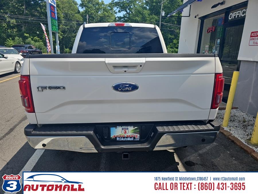 2016 Ford F-150 4WD SuperCrew 145" Lariat, available for sale in Middletown, Connecticut | RT 3 AUTO MALL LLC. Middletown, Connecticut 2016 Ford F-150 4WD SuperCrew 145" Lariat, available for sale in Middletown, Connecticut | RT 3 AUTO MALL LLC. Middletown, Connecticut