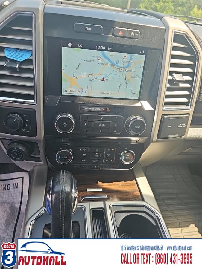 2016 Ford F-150 4WD SuperCrew 145" Lariat, available for sale in Middletown, Connecticut | RT 3 AUTO MALL LLC. Middletown, Connecticut 2016 Ford F-150 4WD SuperCrew 145" Lariat, available for sale in Middletown, Connecticut | RT 3 AUTO MALL LLC. Middletown, Connecticut
