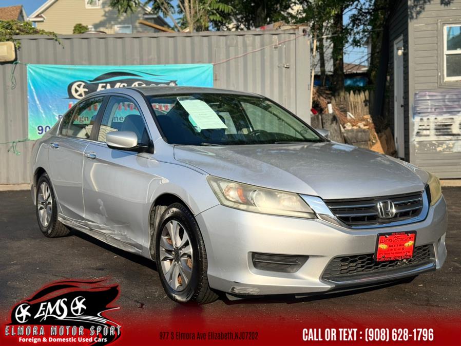 2013 Honda Accord Sdn 4dr I4 CVT LX PZEV, available for sale in Elizabeth, New Jersey | Elmora Motor Sports. Elizabeth, New Jersey 2013 Honda Accord Sdn 4dr I4 CVT LX PZEV, available for sale in Elizabeth, New Jersey | Elmora Motor Sports. Elizabeth, New Jersey