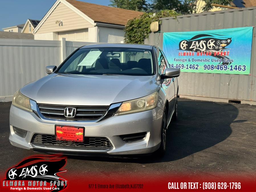2013 Honda Accord Sdn 4dr I4 CVT LX PZEV, available for sale in Elizabeth, New Jersey | Elmora Motor Sports. Elizabeth, New Jersey 2013 Honda Accord Sdn 4dr I4 CVT LX PZEV, available for sale in Elizabeth, New Jersey | Elmora Motor Sports. Elizabeth, New Jersey