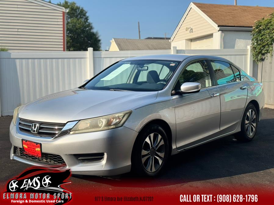 2013 Honda Accord Sdn 4dr I4 CVT LX PZEV, available for sale in Elizabeth, New Jersey | Elmora Motor Sports. Elizabeth, New Jersey 2013 Honda Accord Sdn 4dr I4 CVT LX PZEV, available for sale in Elizabeth, New Jersey | Elmora Motor Sports. Elizabeth, New Jersey