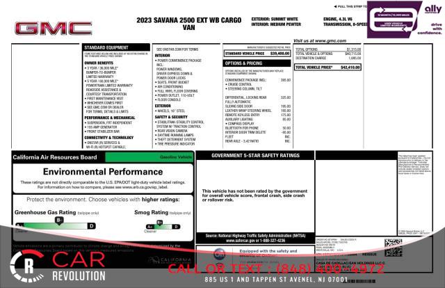 2023 GMC Savana Cargo Work Van 2500 155'', available for sale in Avenel, New Jersey | Car Revolution. Avenel, New Jersey 2023 GMC Savana Cargo Work Van 2500 155'', available for sale in Avenel, New Jersey | Car Revolution. Avenel, New Jersey