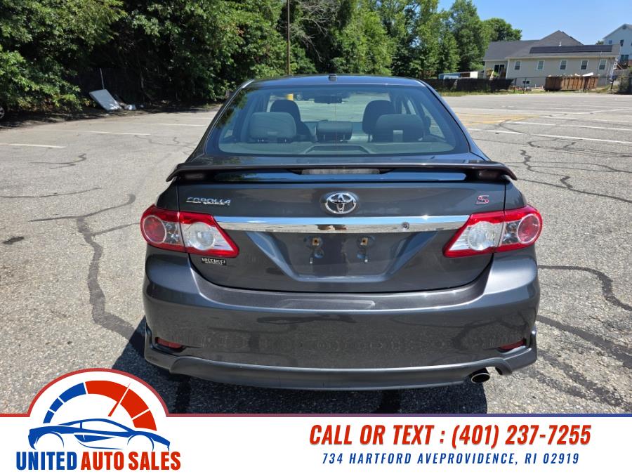 2012 Toyota Corolla 4dr Sdn Auto S (Natl), available for sale in Providence, Rhode Island | United Auto Sales Inc. Providence, Rhode Island 2012 Toyota Corolla 4dr Sdn Auto S (Natl), available for sale in Providence, Rhode Island | United Auto Sales Inc. Providence, Rhode Island