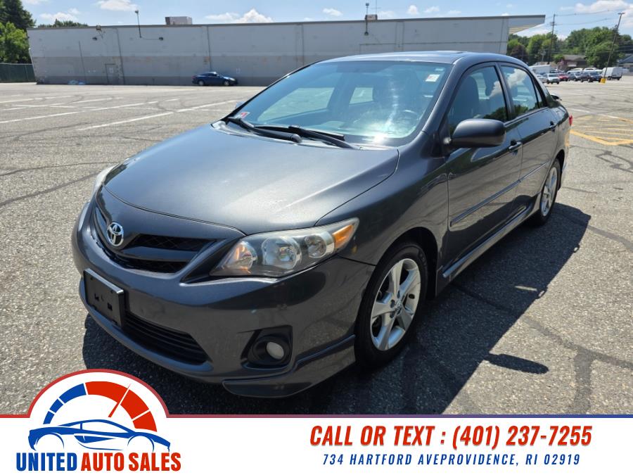 2012 Toyota Corolla 4dr Sdn Auto S (Natl), available for sale in Providence, Rhode Island | United Auto Sales Inc. Providence, Rhode Island 2012 Toyota Corolla 4dr Sdn Auto S (Natl), available for sale in Providence, Rhode Island | United Auto Sales Inc. Providence, Rhode Island