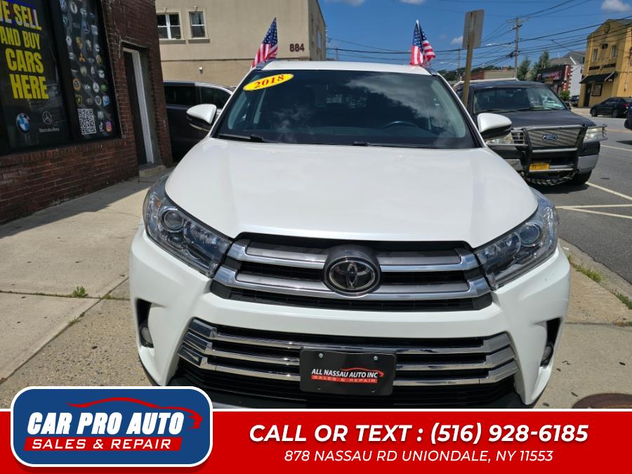 2018 Toyota Highlander Limited V6 AWD (Natl), available for sale in Uniondale, New York | Car Pro Auto. Uniondale, New York 2018 Toyota Highlander Limited V6 AWD (Natl), available for sale in Uniondale, New York | Car Pro Auto. Uniondale, New York