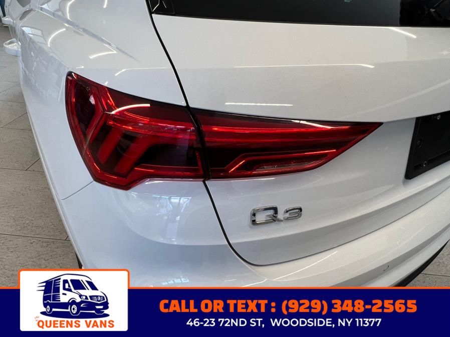 2021 Audi Q3 S line Premium Plus 45 TFSI quattro, available for sale in Woodside, New York | Queens Vans LLC. Woodside, New York 2021 Audi Q3 S line Premium Plus 45 TFSI quattro, available for sale in Woodside, New York | Queens Vans LLC. Woodside, New York