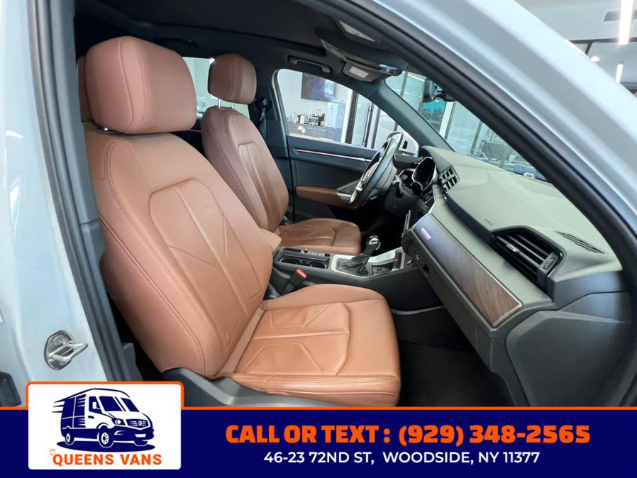 2021 Audi Q3 S line Premium Plus 45 TFSI quattro, available for sale in Woodside, New York | Queens Vans LLC. Woodside, New York 2021 Audi Q3 S line Premium Plus 45 TFSI quattro, available for sale in Woodside, New York | Queens Vans LLC. Woodside, New York