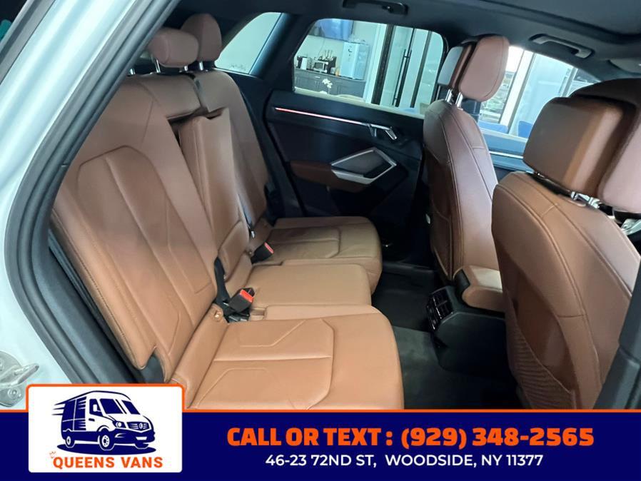 2021 Audi Q3 S line Premium Plus 45 TFSI quattro, available for sale in Woodside, New York | Queens Vans LLC. Woodside, New York 2021 Audi Q3 S line Premium Plus 45 TFSI quattro, available for sale in Woodside, New York | Queens Vans LLC. Woodside, New York