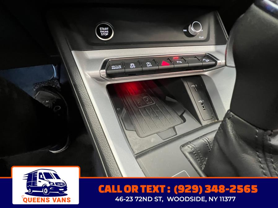 2021 Audi Q3 S line Premium Plus 45 TFSI quattro, available for sale in Woodside, New York | Queens Vans LLC. Woodside, New York 2021 Audi Q3 S line Premium Plus 45 TFSI quattro, available for sale in Woodside, New York | Queens Vans LLC. Woodside, New York