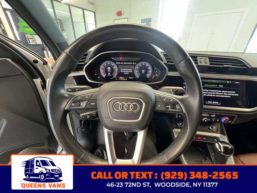 2021 Audi Q3 S line Premium Plus 45 TFSI quattro, available for sale in Woodside, New York | Queens Vans LLC. Woodside, New York 2021 Audi Q3 S line Premium Plus 45 TFSI quattro, available for sale in Woodside, New York | Queens Vans LLC. Woodside, New York
