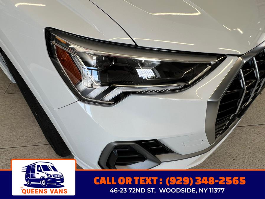 2021 Audi Q3 S line Premium Plus 45 TFSI quattro, available for sale in Woodside, New York | Queens Vans LLC. Woodside, New York 2021 Audi Q3 S line Premium Plus 45 TFSI quattro, available for sale in Woodside, New York | Queens Vans LLC. Woodside, New York