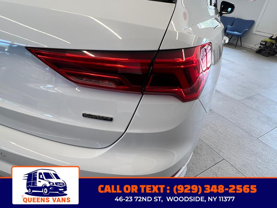 2021 Audi Q3 S line Premium Plus 45 TFSI quattro, available for sale in Woodside, New York | Queens Vans LLC. Woodside, New York 2021 Audi Q3 S line Premium Plus 45 TFSI quattro, available for sale in Woodside, New York | Queens Vans LLC. Woodside, New York