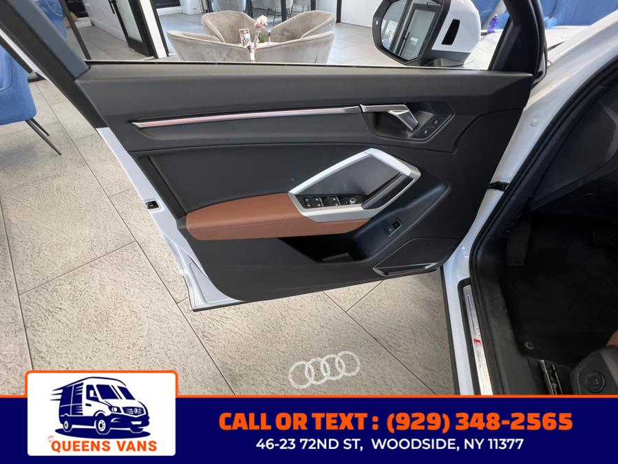 2021 Audi Q3 S line Premium Plus 45 TFSI quattro, available for sale in Woodside, New York | Queens Vans LLC. Woodside, New York 2021 Audi Q3 S line Premium Plus 45 TFSI quattro, available for sale in Woodside, New York | Queens Vans LLC. Woodside, New York